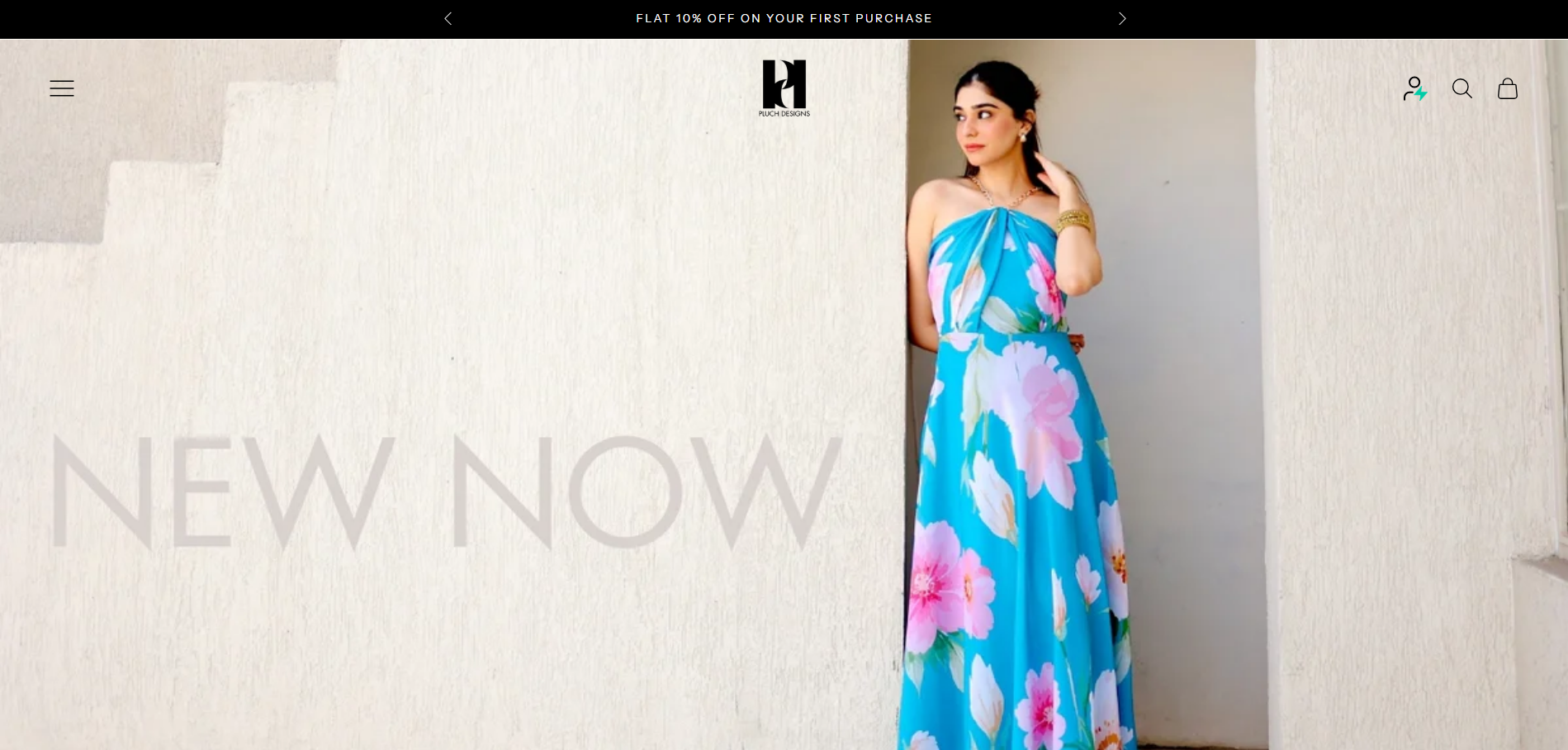 Pluch Designs website preview
